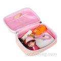 메이크업 가방 아이 핑크 아이 인쇄 세면 용 가방